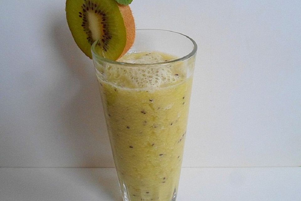 Kiwi-Bananen-Drink