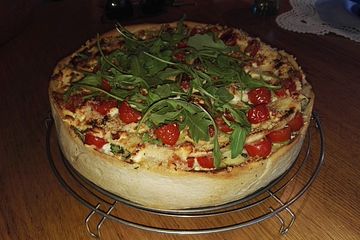 Herzhafter Pizza Kuchen Von Hannah Kocht Einfach Chefkoch