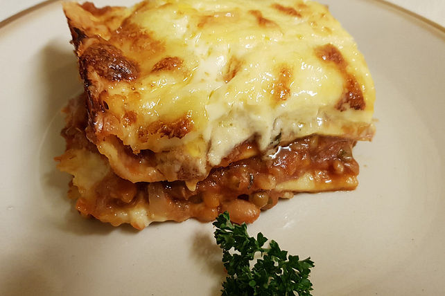 Rote Linsen-Lasagne von fcsjezzy| Chefkoch