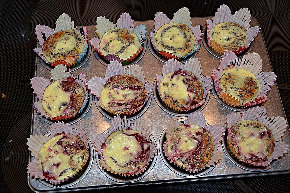 Mohn-Quark Muffins