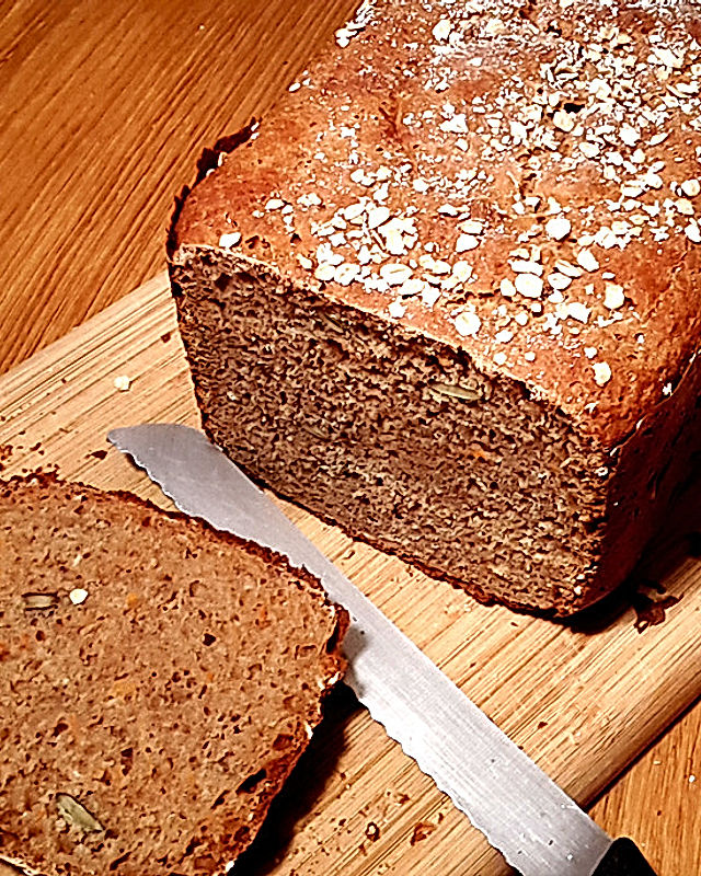 Vollkorn-Dinkel-Möhren-Brot mit Honig, 750 g