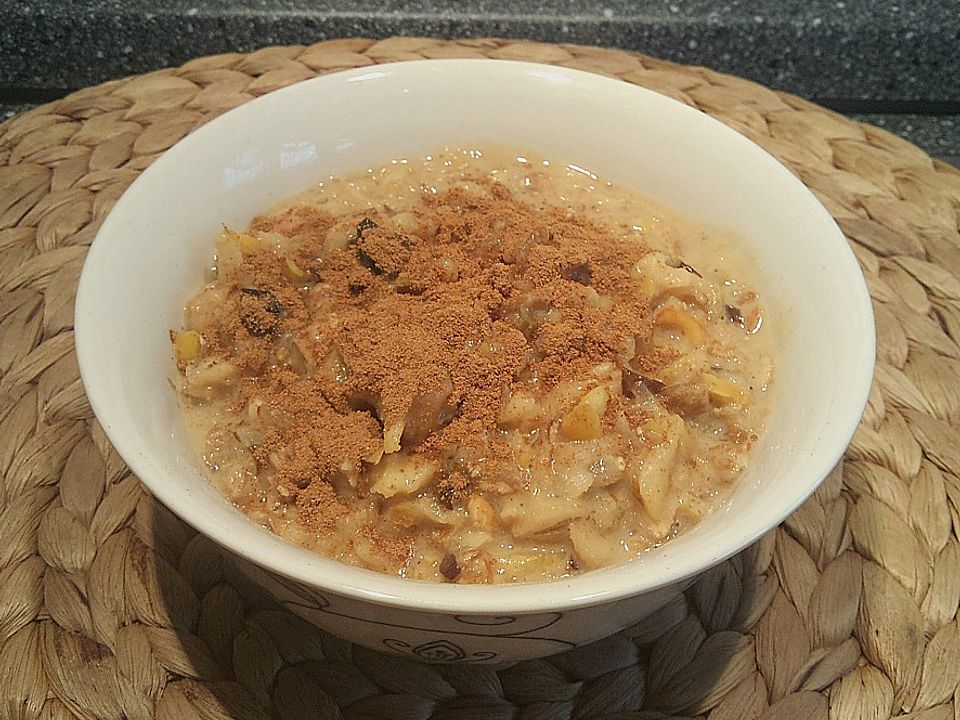 Porridge mit Apfel von Bärin | Chefkoch