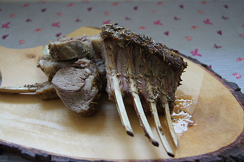 Lammkarree mit Rosmarin-Rub (Marinade)