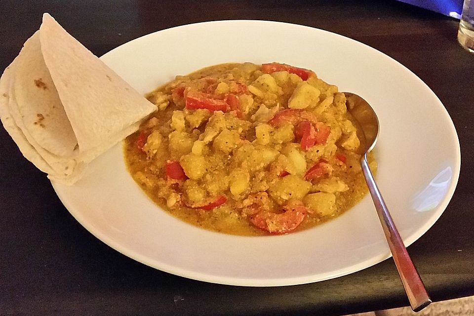 Hühnercurry à la Tikka Masala