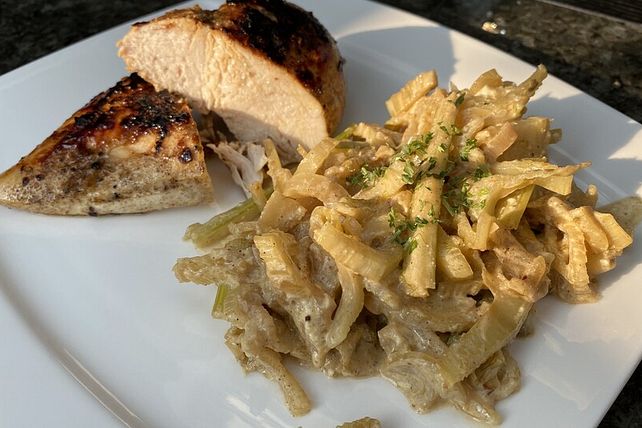 Fenchelpfanne mit Zwiebeln von hutschefiedel| Chefkoch