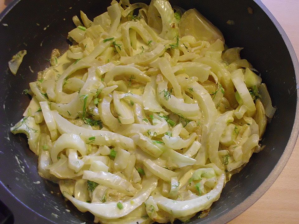 Fenchelpfanne mit Zwiebeln von hutschefiedel| Chefkoch