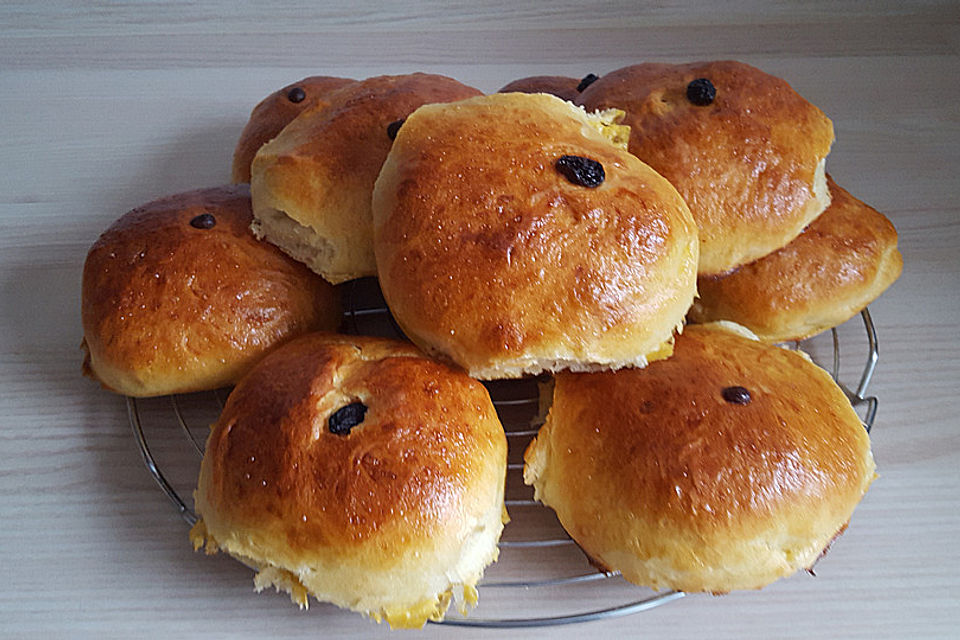 Rosinen- oder Schokobrötchen à la Michael