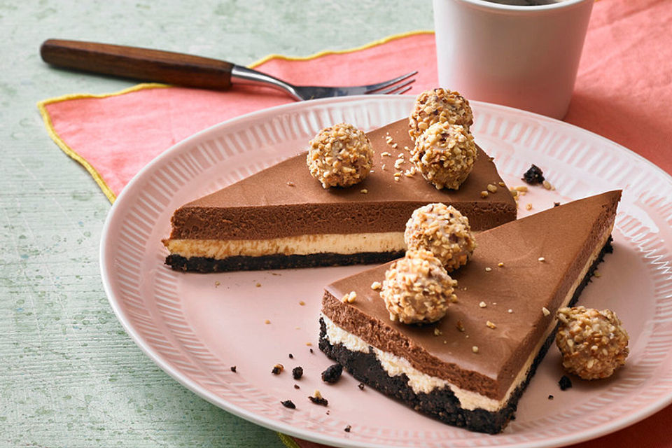 Nutella Oreo Käsekuchen ohne Backen