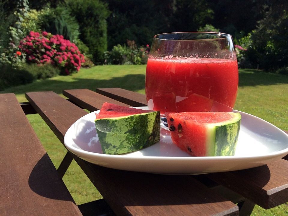 Wassermelonen-Himbeer-Drink von NatuerlichLecker | Chefkoch