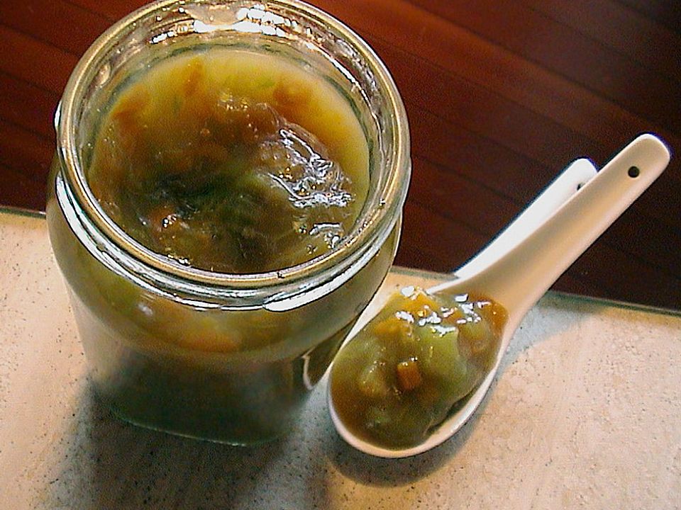 Rhabarber - Marmelade mit Ingwer von Kummerkiste| Chefkoch
