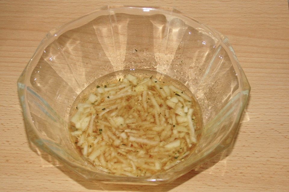 Apfel-Essig-Vinaigrette