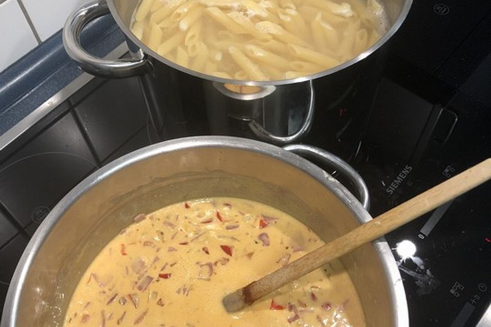 Pasta mit Brunch