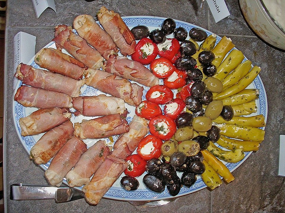 Schinkenröllchen italienischer Art von Primus09| Chefkoch