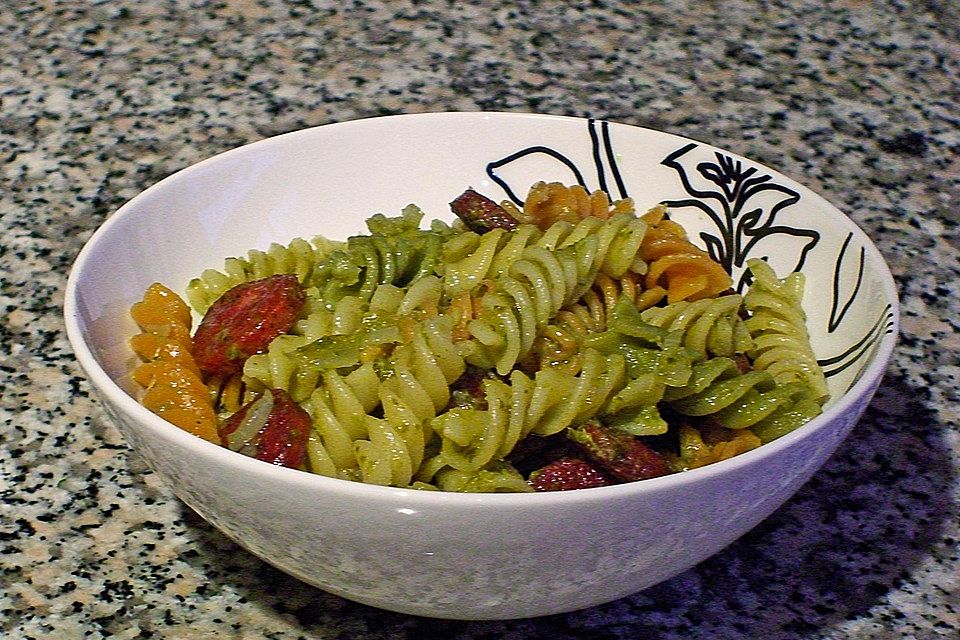 Schnelle Pesto - Nudeln