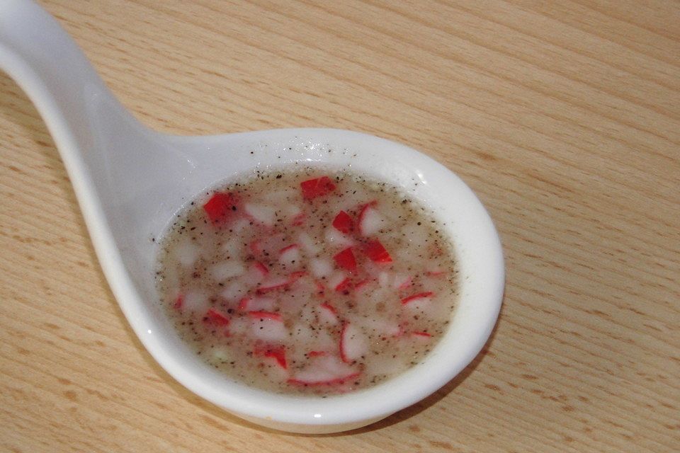 Pikante Radieschen-Soße Pikante Radieschen-Soße