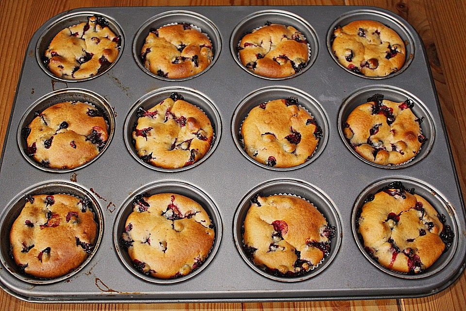 Johannisbeer - Joghurt Muffins