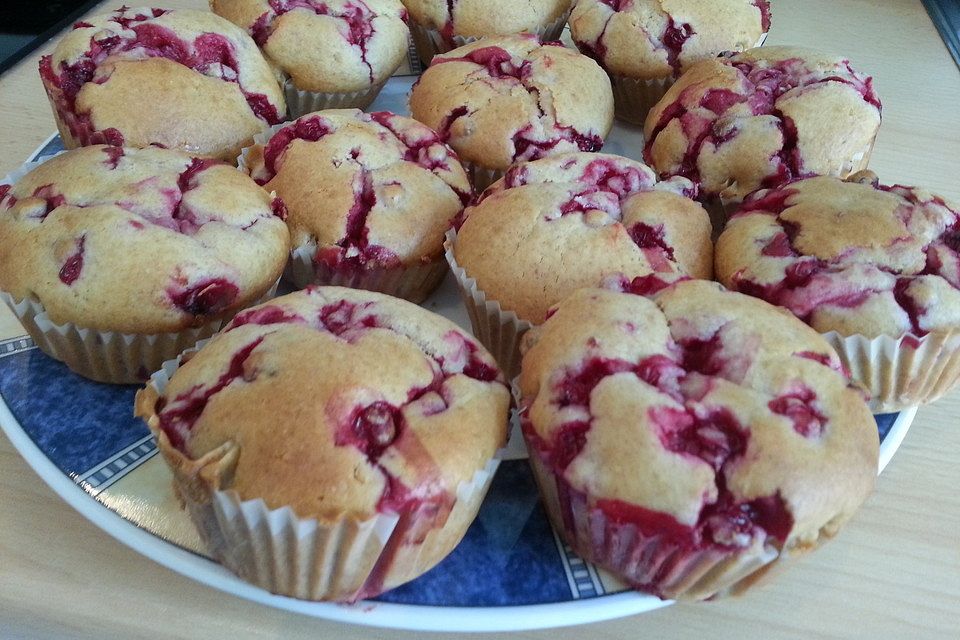 Johannisbeer - Joghurt Muffins