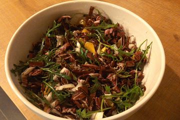 Rucola Radicchio Salat Mit Orange Von Catbuddy Chefkoch 