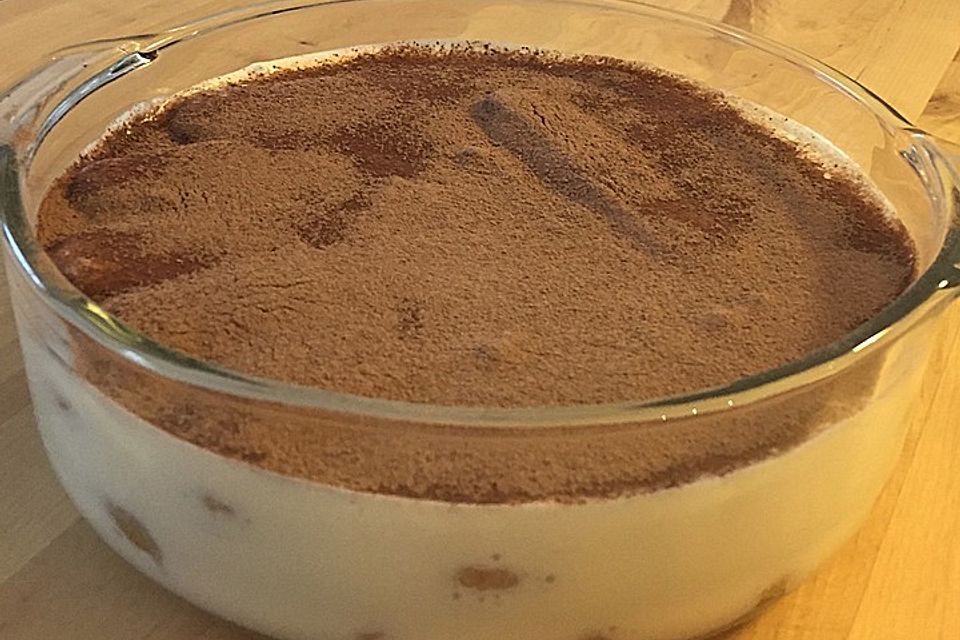 Silvias entkoffeiniertes Tiramisu