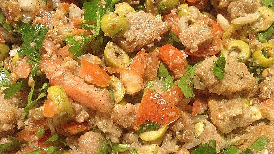 Griechischer Brotsalat von iffy| Chefkoch Griechischer Brotsalat von iffy| Chefkoch