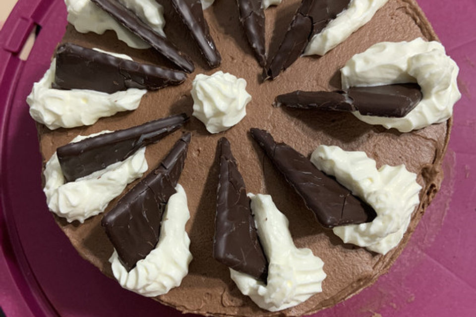 Kleine After-Eight-Torte Kleine After-Eight-Torte