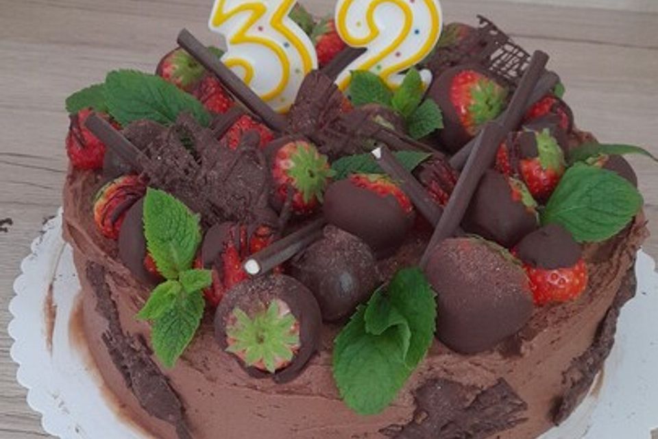 Kleine After-Eight-Torte Kleine After-Eight-Torte