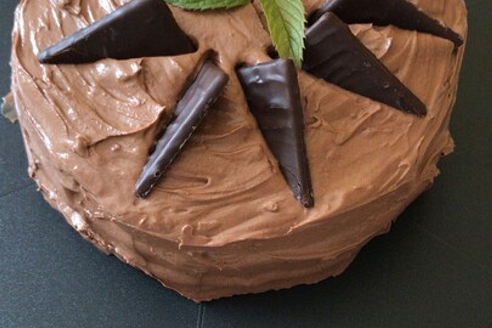 Kleine After-Eight-Torte Kleine After-Eight-Torte