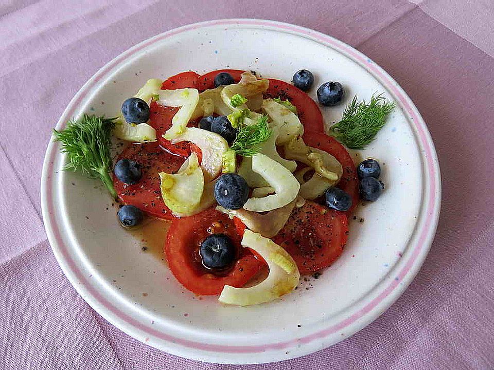 Tomaten-Fenchel-Salat von Juulee| Chefkoch