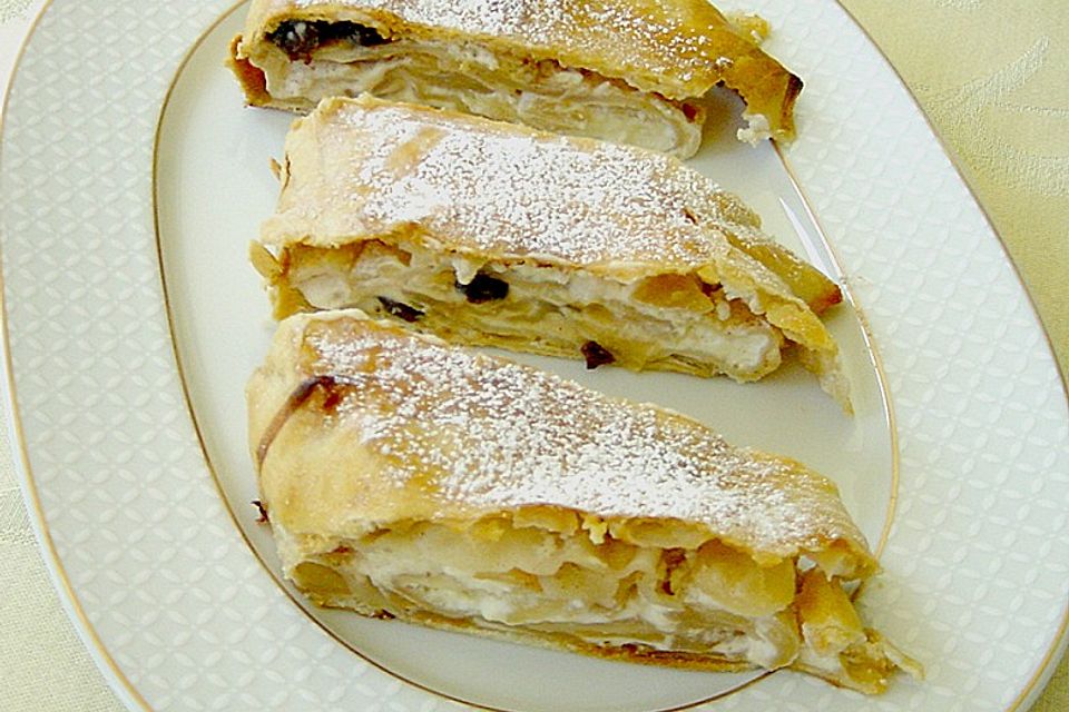 Apfelstrudel nach Gines Art