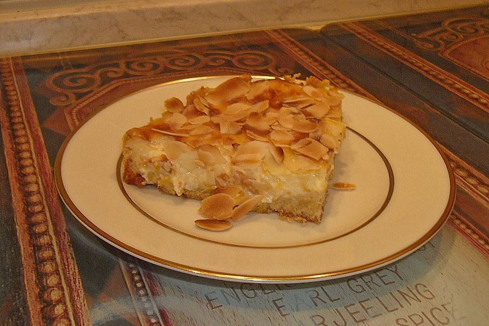 Mandarinen - Mandel - Käsekuchen