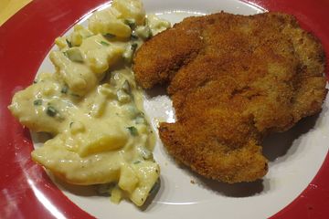 Wiener Schnitzel Mit Kartoffelsalat Von Mreinart Chefkoch