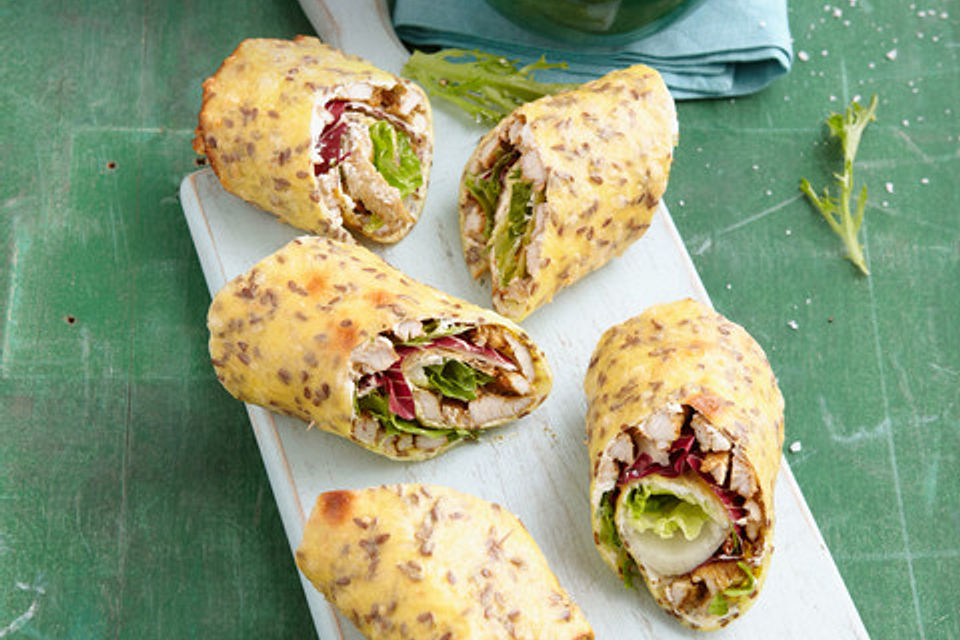 Grundrezept Low-Carb Wrap