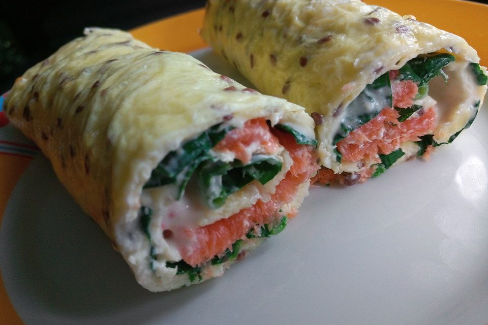 Grundrezept Low-Carb Wrap