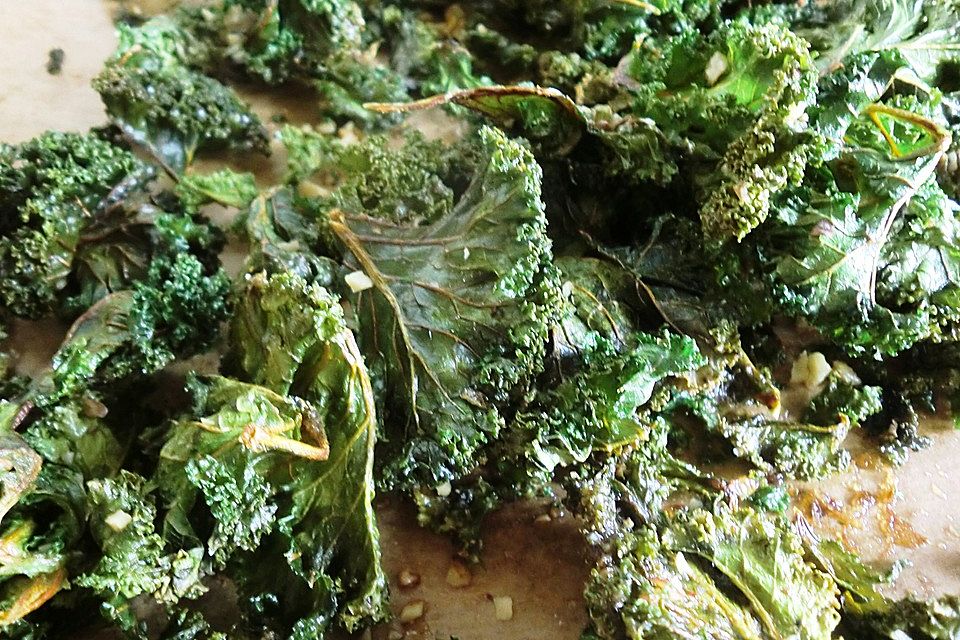 Kale Chips - selbst gemacht