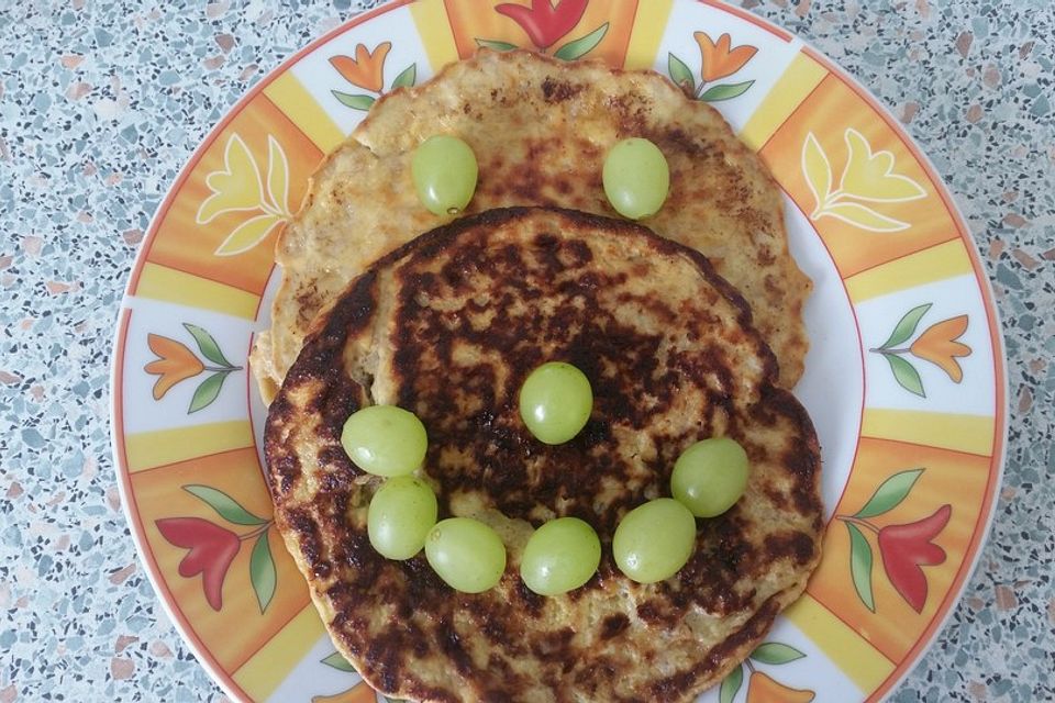 Gesunde Pancakes ohne Mehl und Zucker