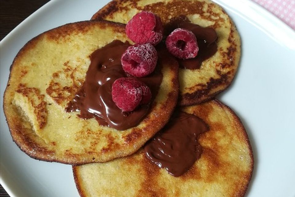 Gesunde Pancakes ohne Mehl und Zucker