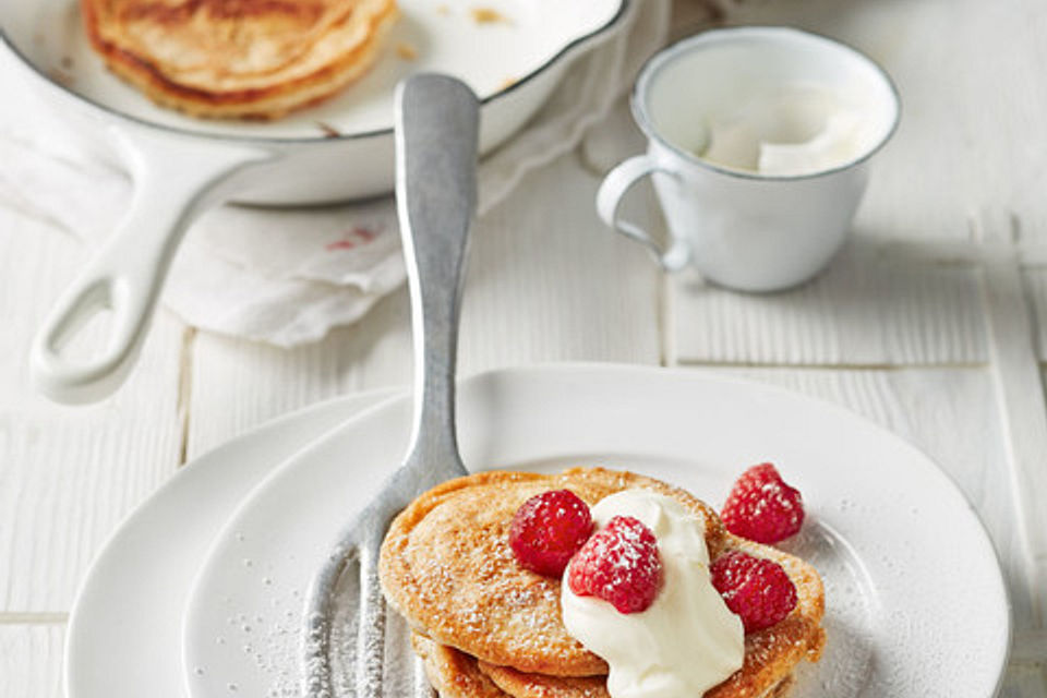 Gesunde Pancakes ohne Mehl und Zucker