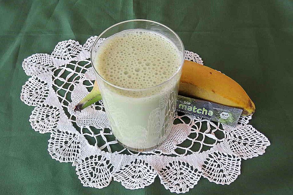 Matcha-Bananen-Smoothie