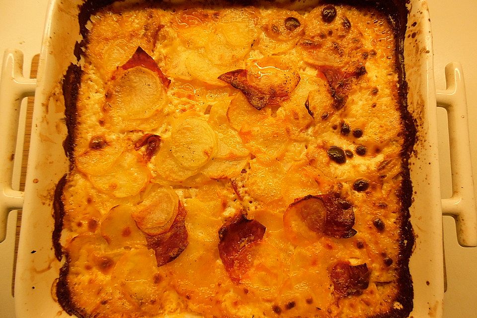 Gratin Dauphinois à l' espagnol