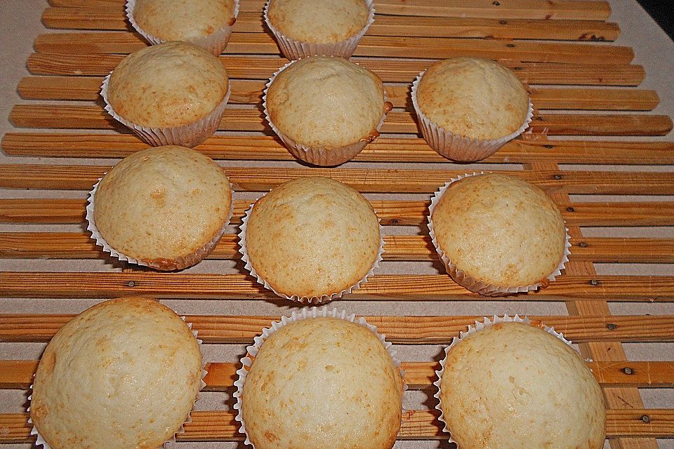 Zitronen - Sour - Cream - Muffins