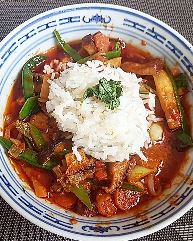 Kaeng phet - klassisches, rotes Thai-Curry