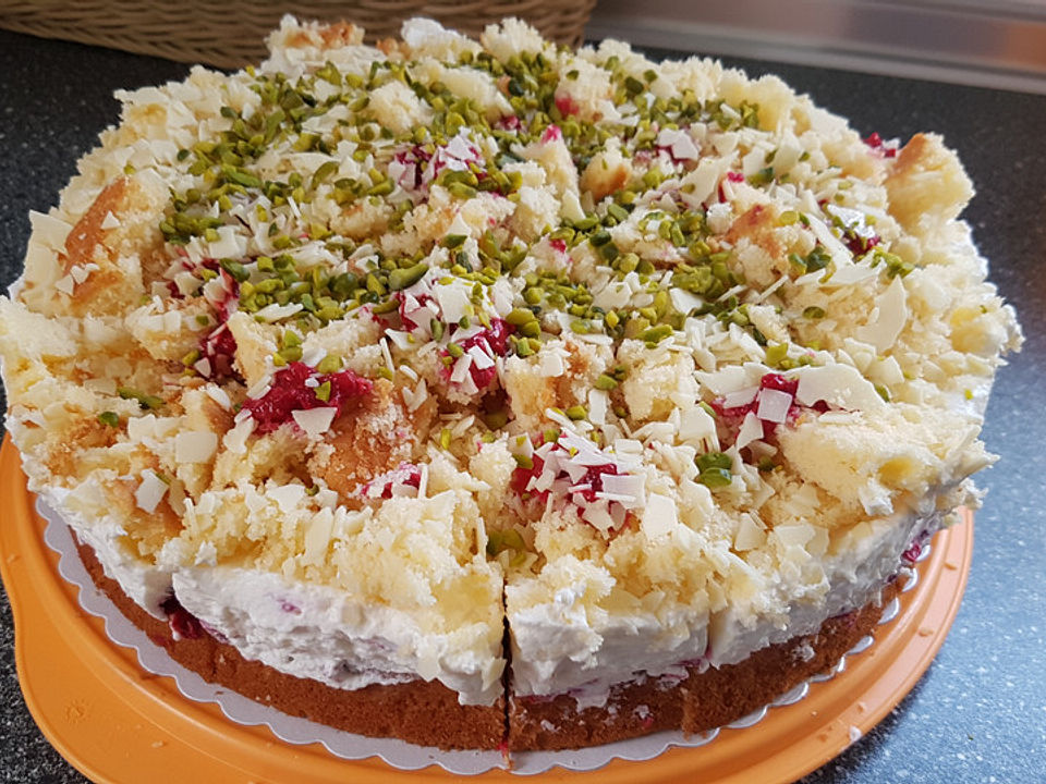 Himbeerkuchen mit Quarksahnefüllung von Snidi| Chefkoch