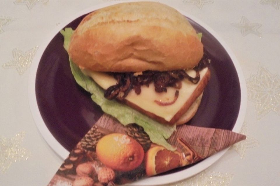 Leberkäsburger Leberkäsburger