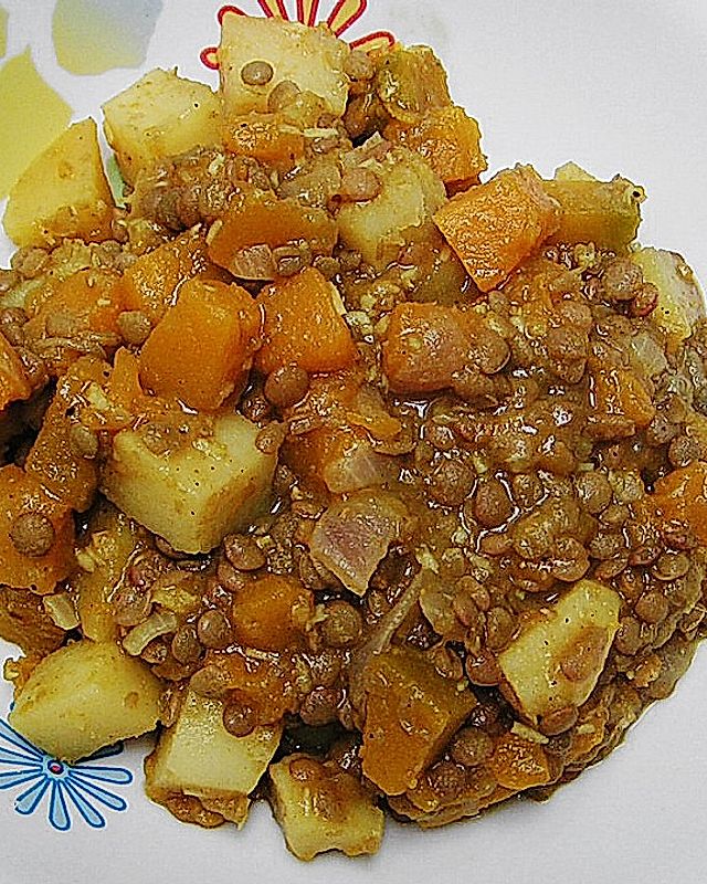 Kürbis - Kartoffel - Curry