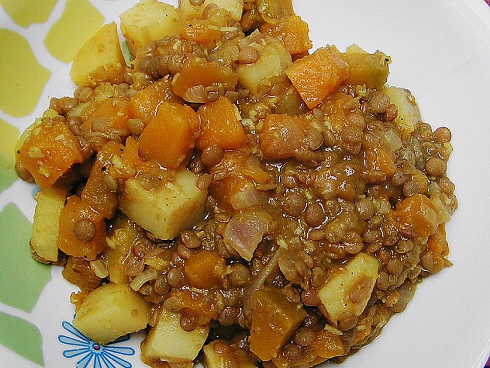 Kürbis - Kartoffel - Curry von grandpatte| Chefkoch