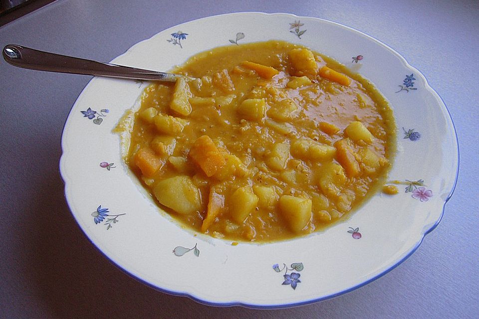 Kürbis - Kartoffel - Curry