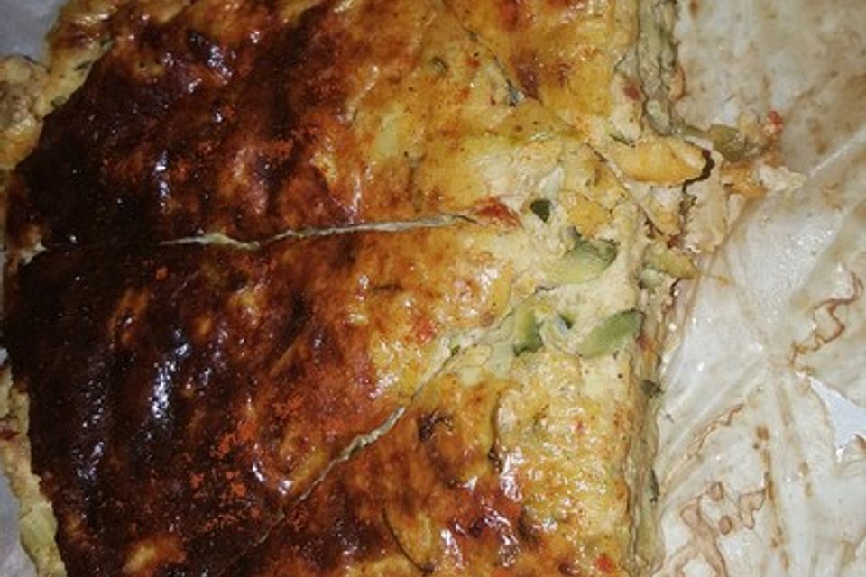 Gemüse-Quark-Quiche