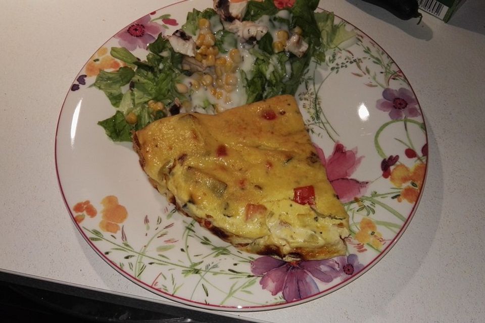 Gemüse-Quark-Quiche