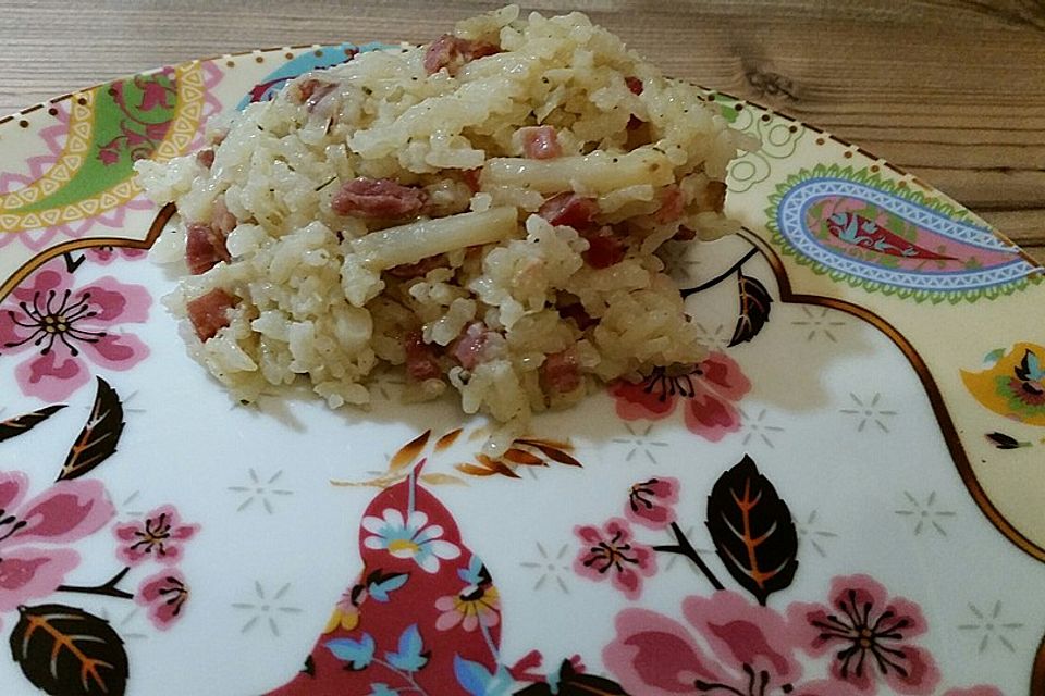 Risotto aus dem Dampfgarer Risotto aus dem Dampfgarer