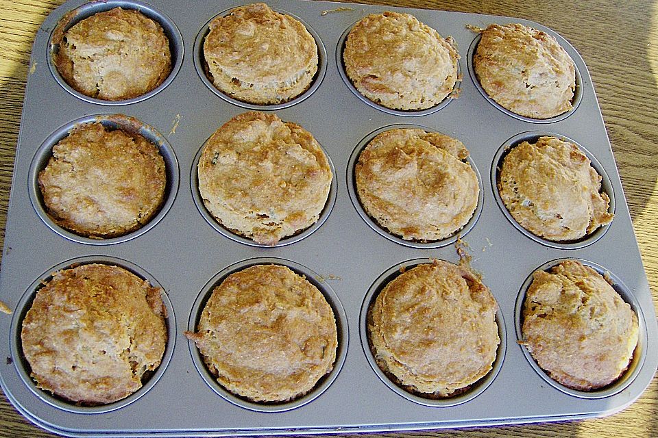 Pikante Quark Muffins